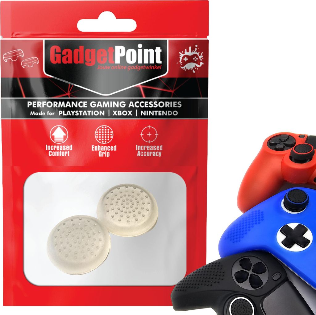 Thumbgrips - Thumb Grips voor PlayStation, PS5, Xbox X/S, One & Switch Pro Controller - Gaming Thumbgrips - Performance Anti-Slip Thumbsticks - Bes...