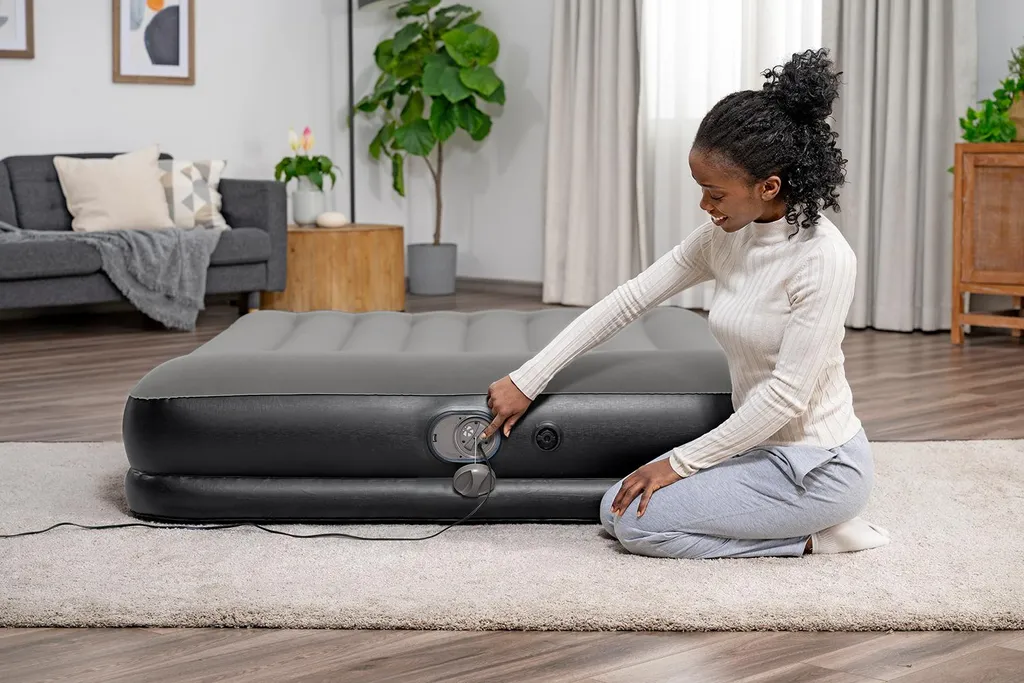 Bestway TriTech lit à air gonflable 2 places avec pompe USB intégrée - 11