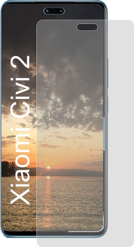 Xiaomi Civi 2 - 3x antireflex Schutzfolie antibakteriell