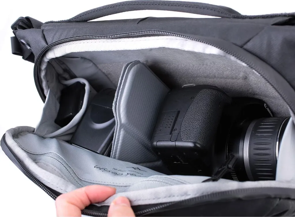 Peak Design Everyday Sling 6L V3 Noir : Protection Étanche et Modulable