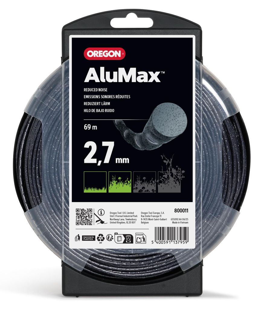 Fil de débroussailleur Oregon Alumax rond, diamètre 2,7 mm, Image du produit 