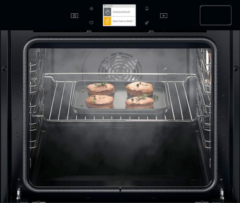 Whirlpool W9 OS2 4S2 P BSS 73 l Schwarz  Grau Produktbild 