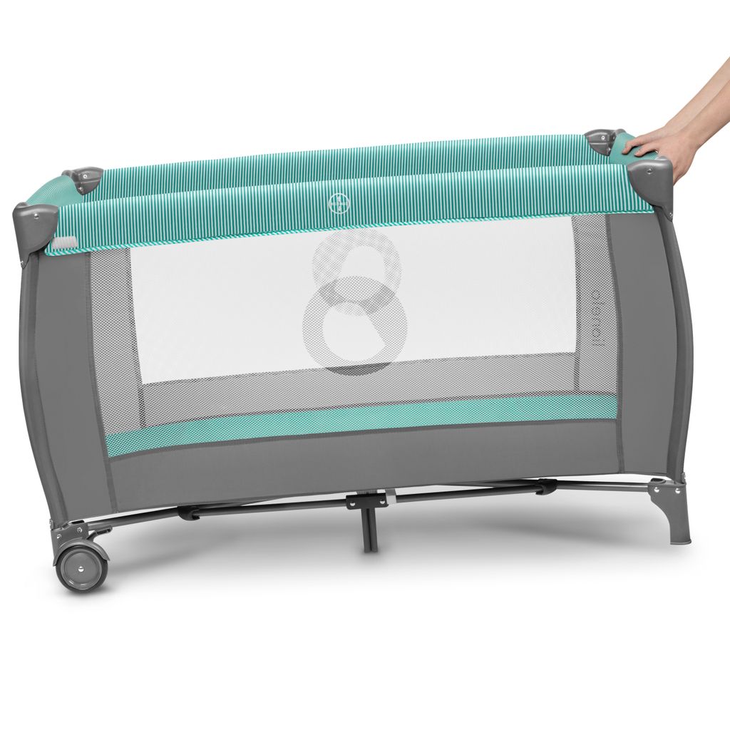 Lionelo Sven Plus 2in1 Baby Bett Laufstall Baby bis 15 kg Produktbild 15