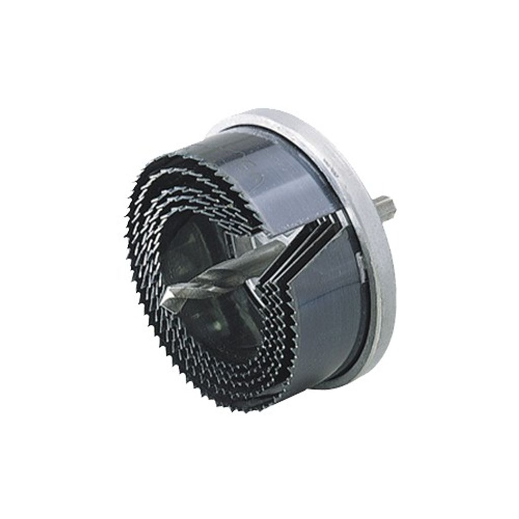wolfcraft Mehrkranzlochsäge ?Professional?, DM 60?95 mm, Schnitttiefe 40 mm, 2155000