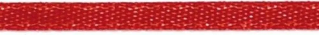KNORR prandell 216302015 Ruban de satin rouge 10 m x 3 mm pour déco