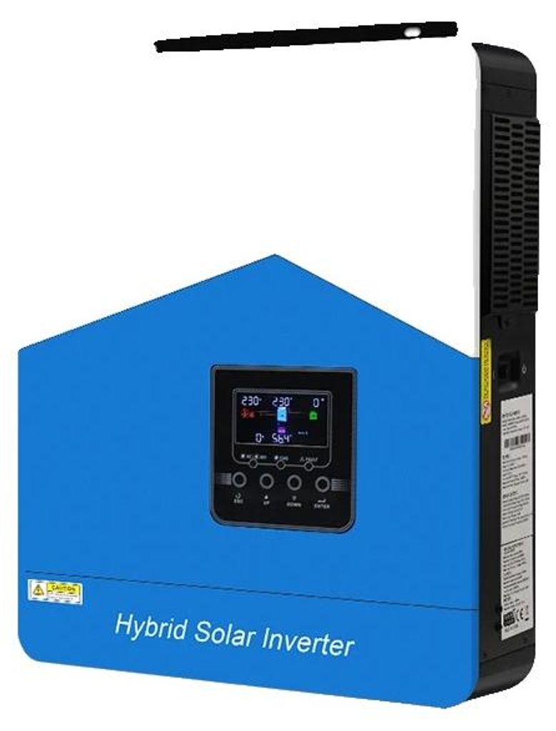 Hybrid-Solarwechselrichter, reine Sinuswelle, intelligente Konfiguration, SMH III 4.2KW 24V WIFI