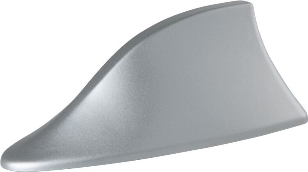 Funkantenne "Haifischflosse", geklebt, silber Produktbild 