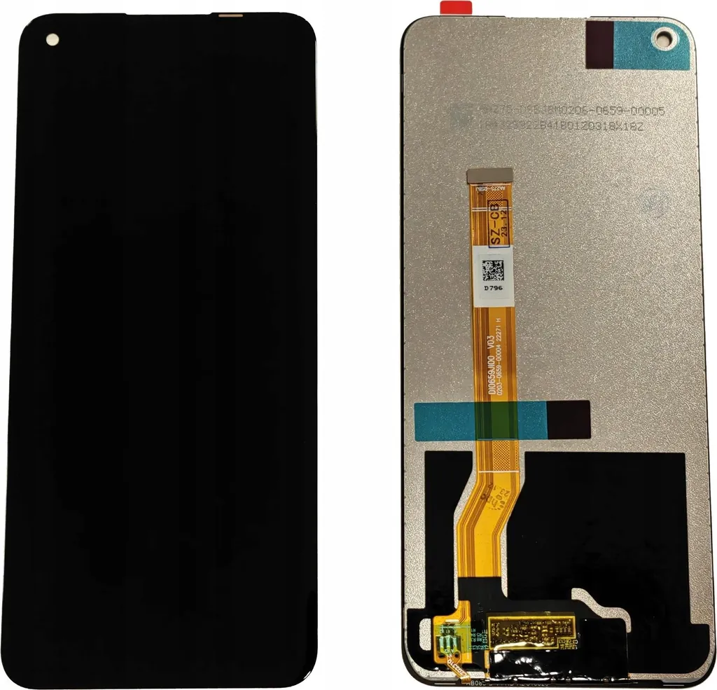 Écran LCD de remplacement Realme 9 Pro contre vitre cassée