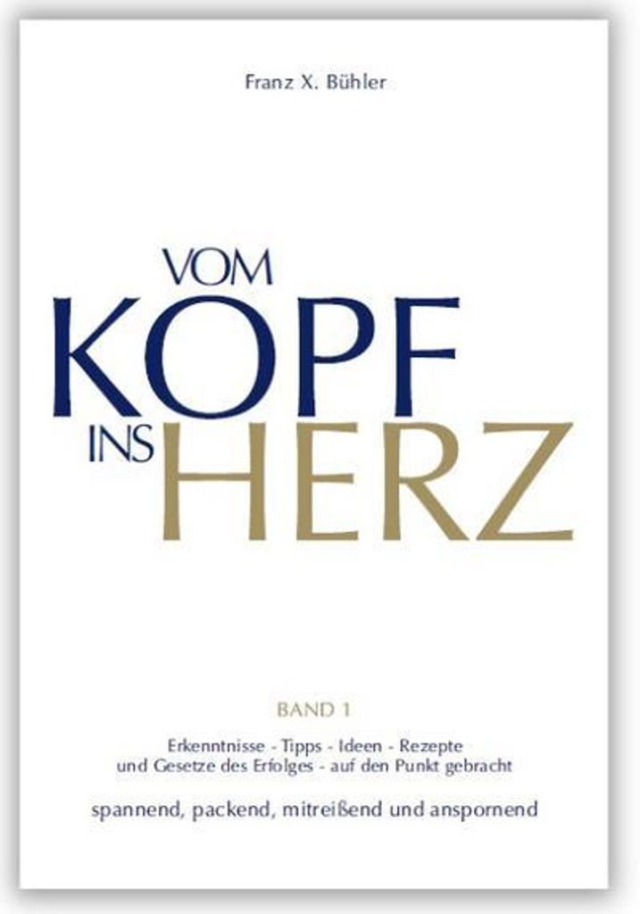 Vom Kopf ins Herz Obrázok produktu 