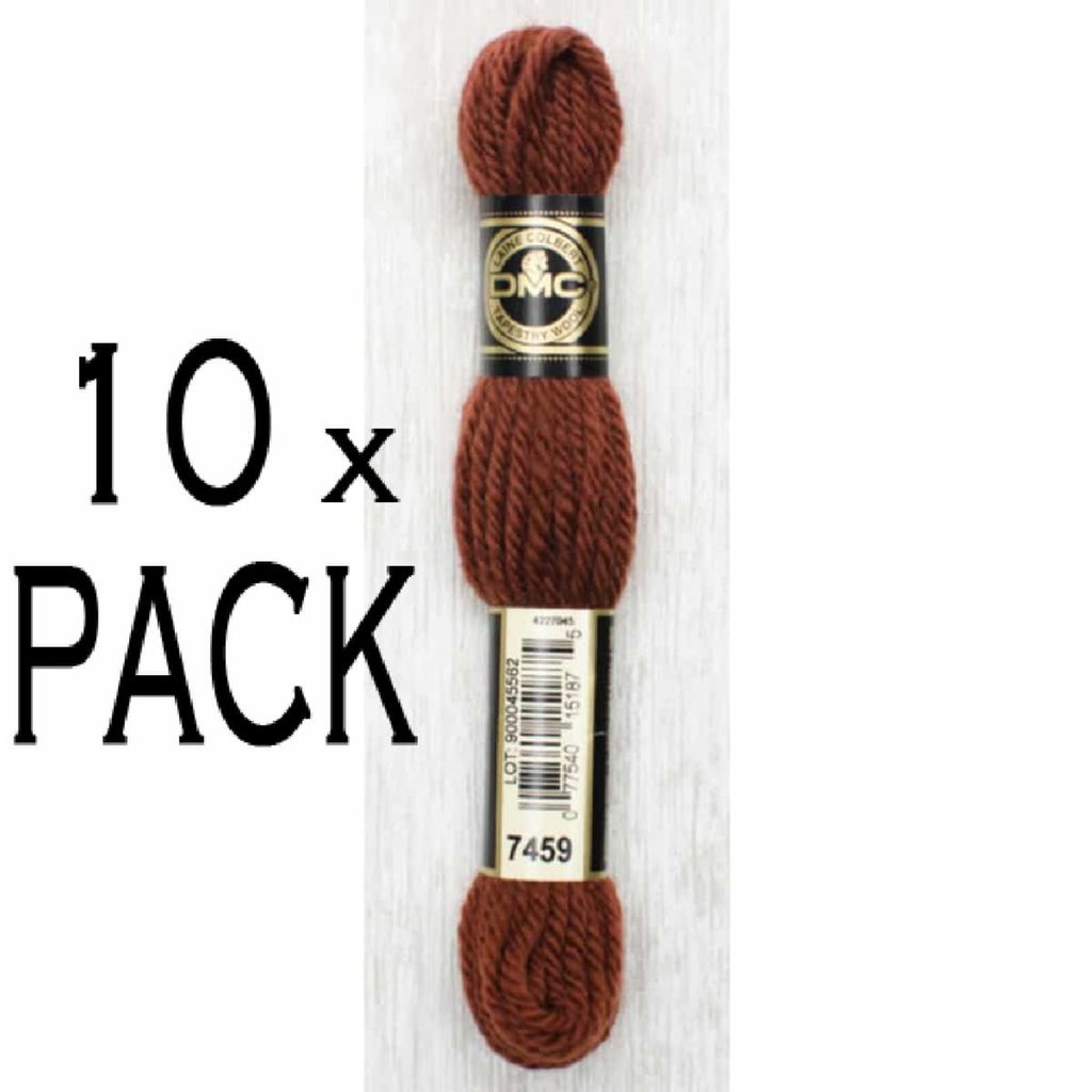10x DMC Laine Colbert Wolle, 8m, 486-7459, VPE