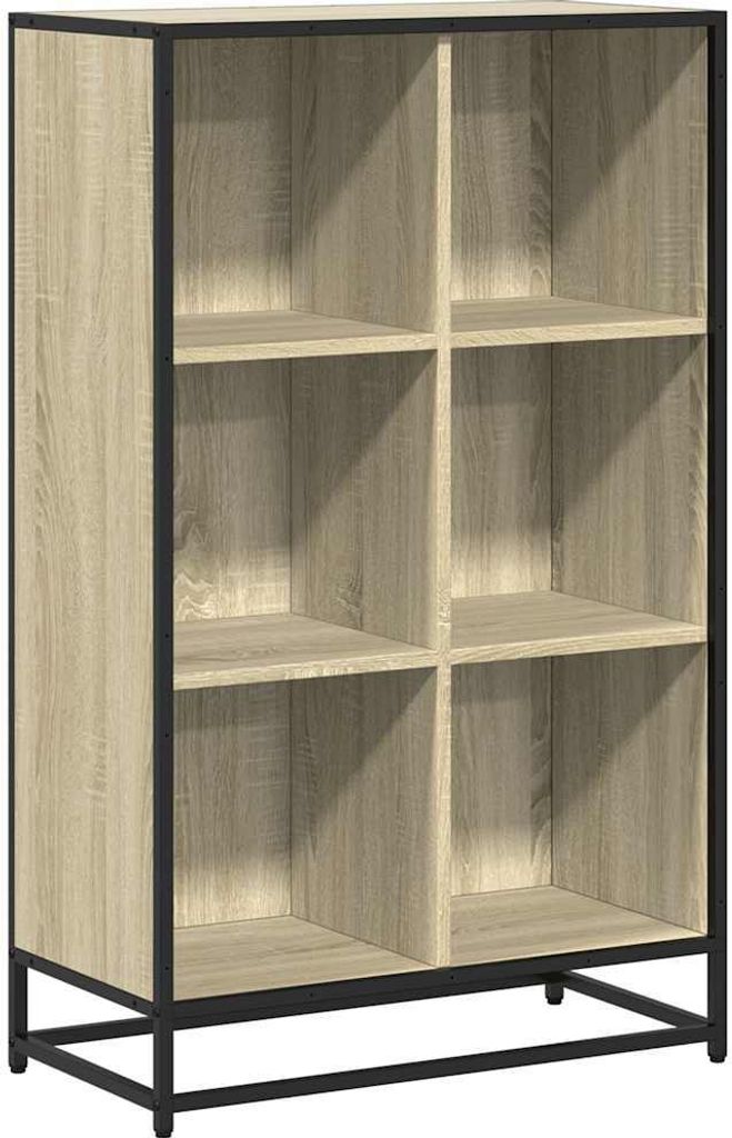 Bücherregal Sonoma-Eiche 65,5x33x107,5 cm Holzwerkstoff