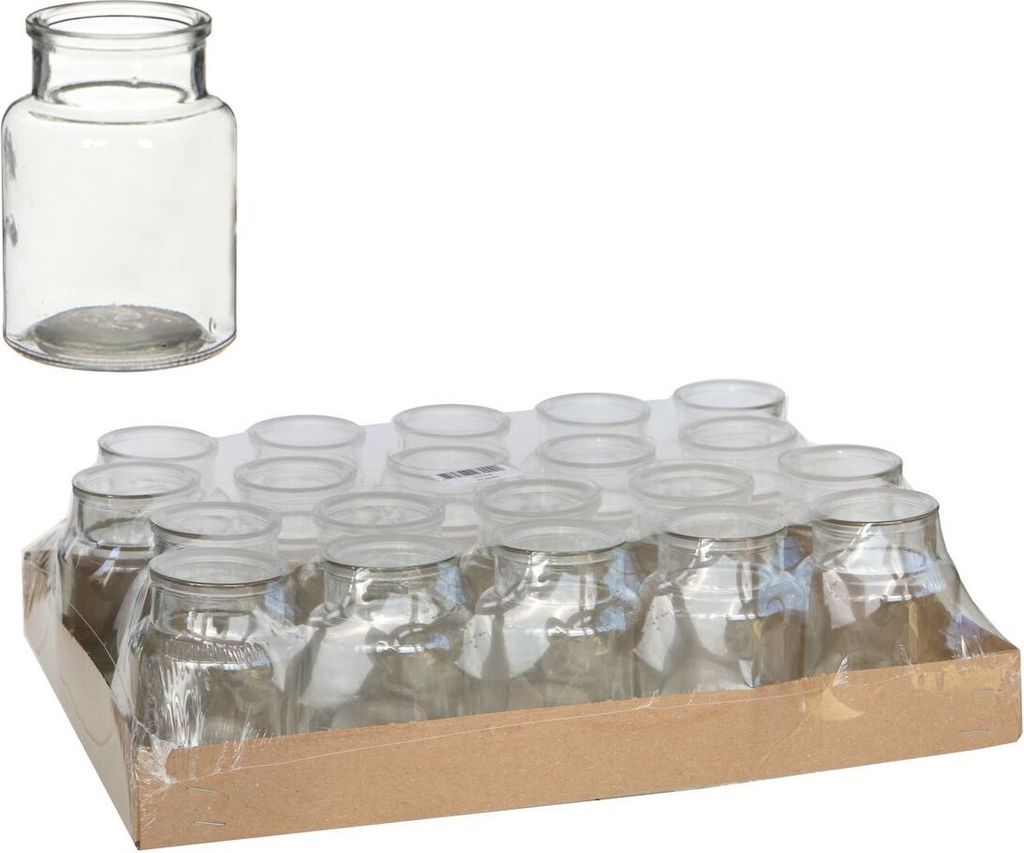 Apothekerflaschen, Packung mit 24 Stück, Maße ca. 10x7cm, Produktbild 