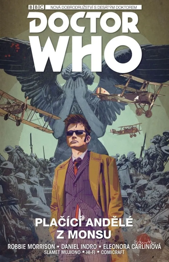 Doctor Who : Les Anges Pleureurs de Mons - BD Crew en version française