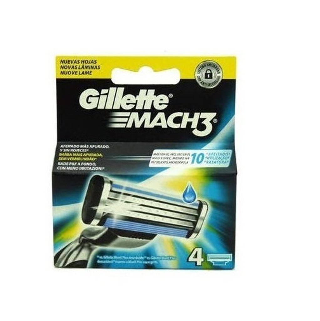 Gillette Mach 3 Einwegrasierer 4 Stck M