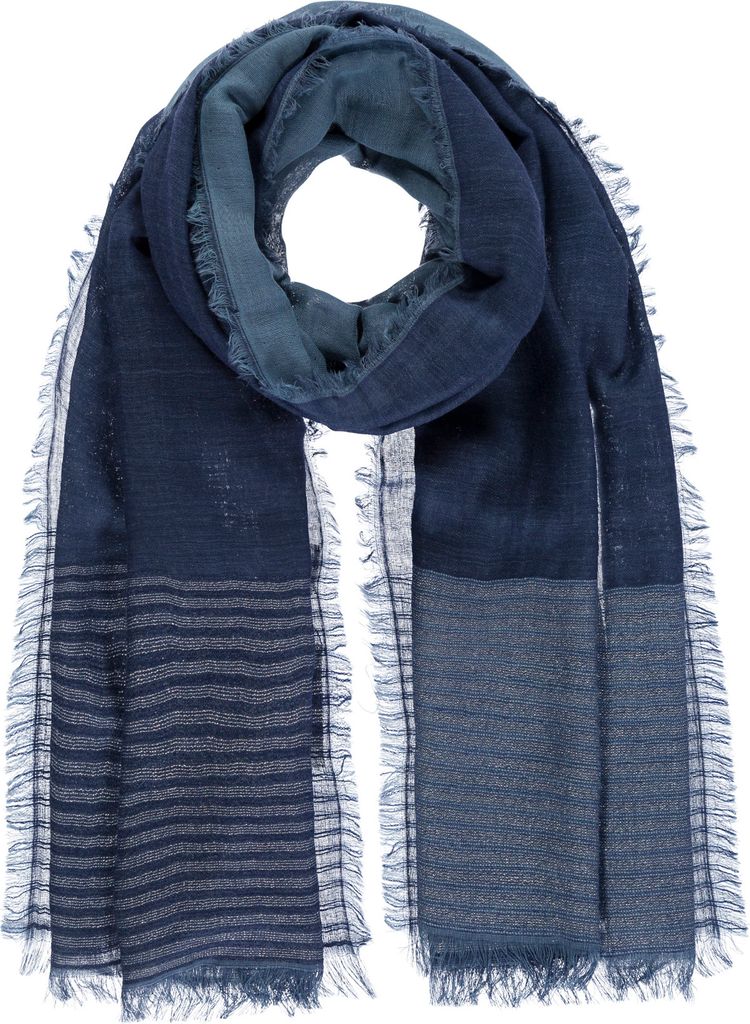 Passigatti Schal mit Lurexstreifen, Gr. ONESIZE