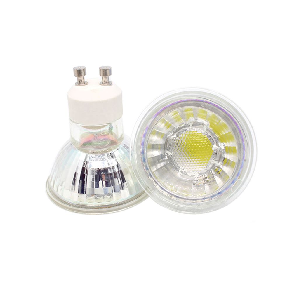 COB GU10 Glas Leuchtmittel warmweiß 400lm Strahler Birne Spot Lampe 230V 5W 