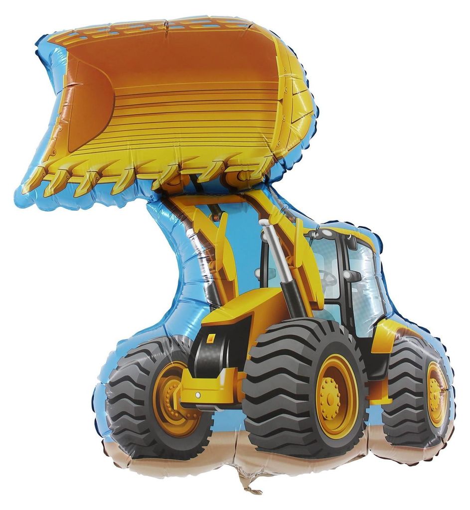 BAGGER Folienballon 80x65cm, 1 Stk.