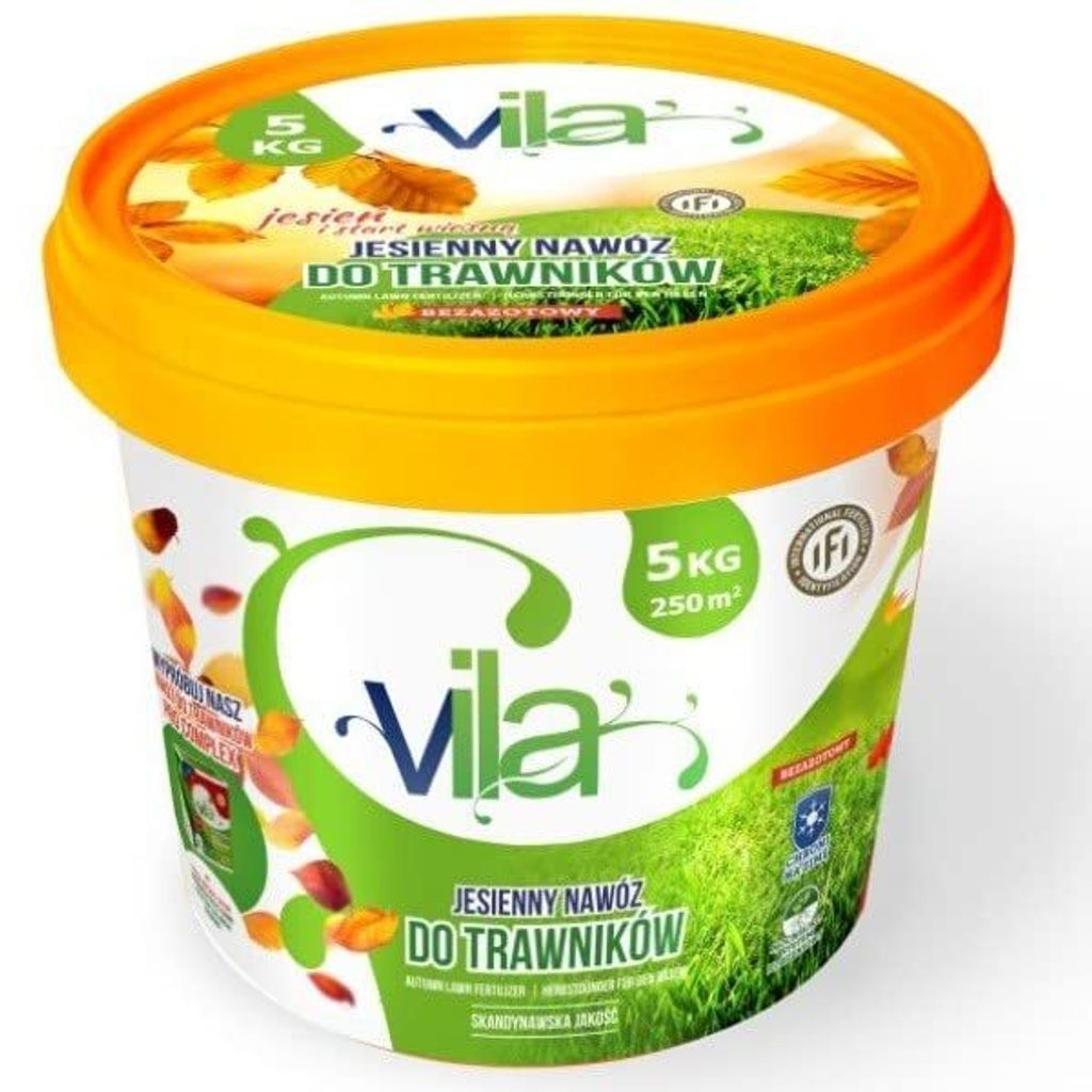 Vila Herbstdünger für Gras Rasendünger Gartendünger 5 kg