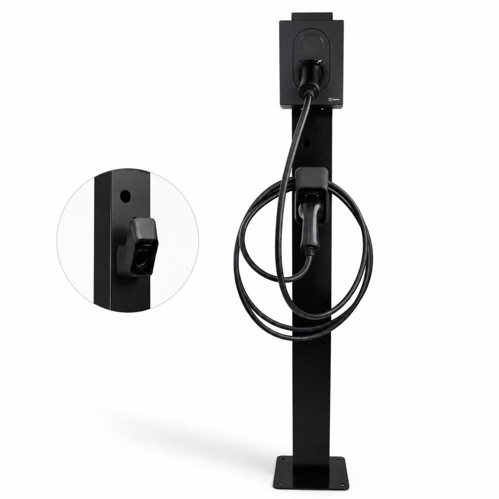 LDY Wandlader-standaard voor Zaptec Go (2) wandladers Productafbeelding 