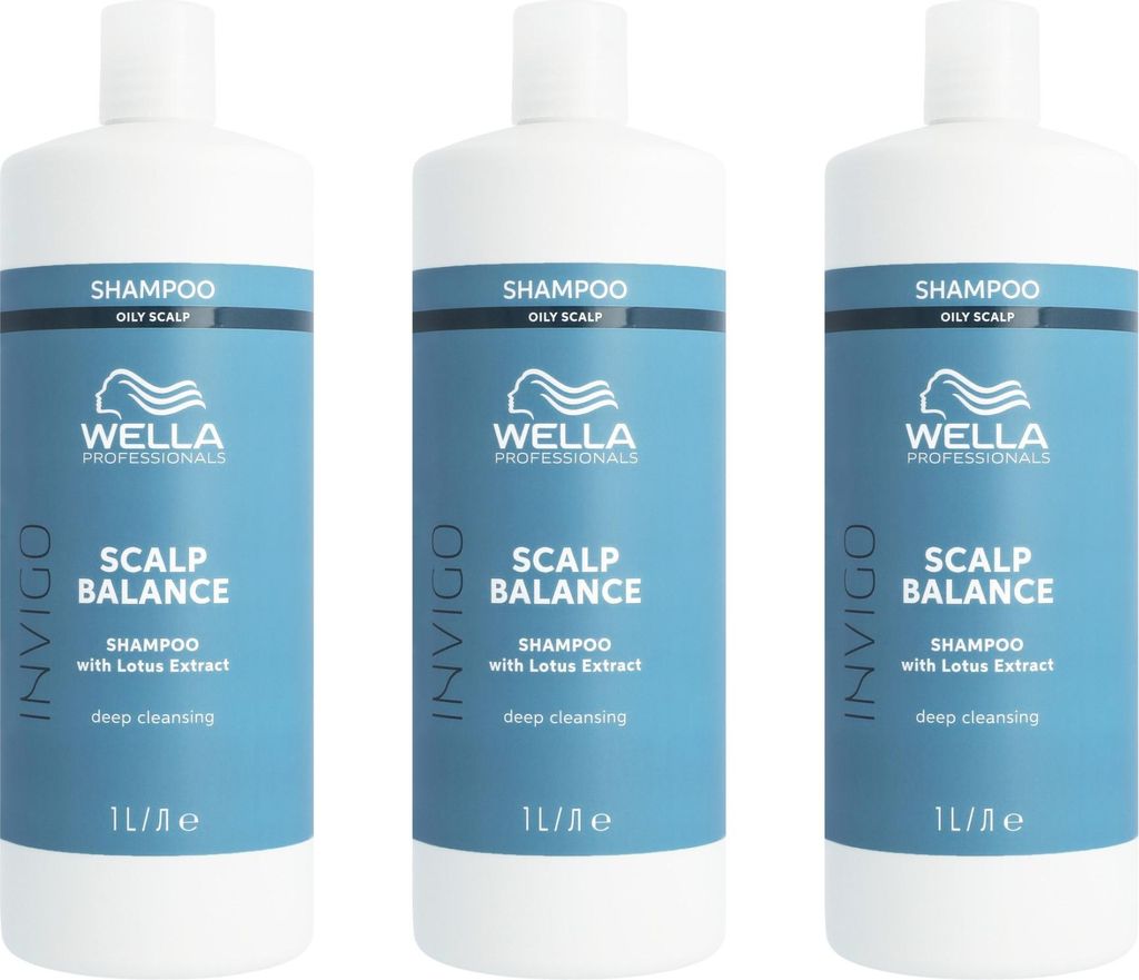 Invigo Balance Aqua Pure Purifying Shampoo 3x1000 ml