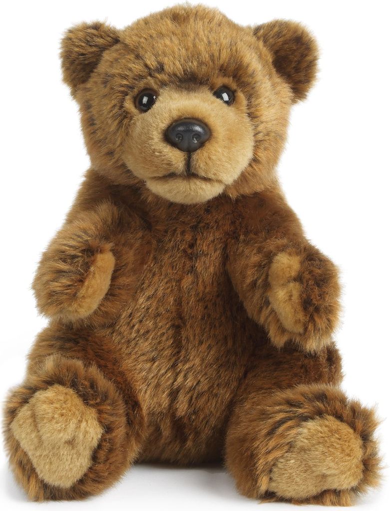 Living Nature Kuscheltier Braunbär 18 cm nachhaltiges Spielzeug
