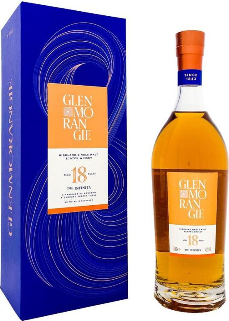Glenmorangie 18 Jahre Extremely Rare Highland Single Malt Scotch Whisky | 43 % vol | 0,7 l