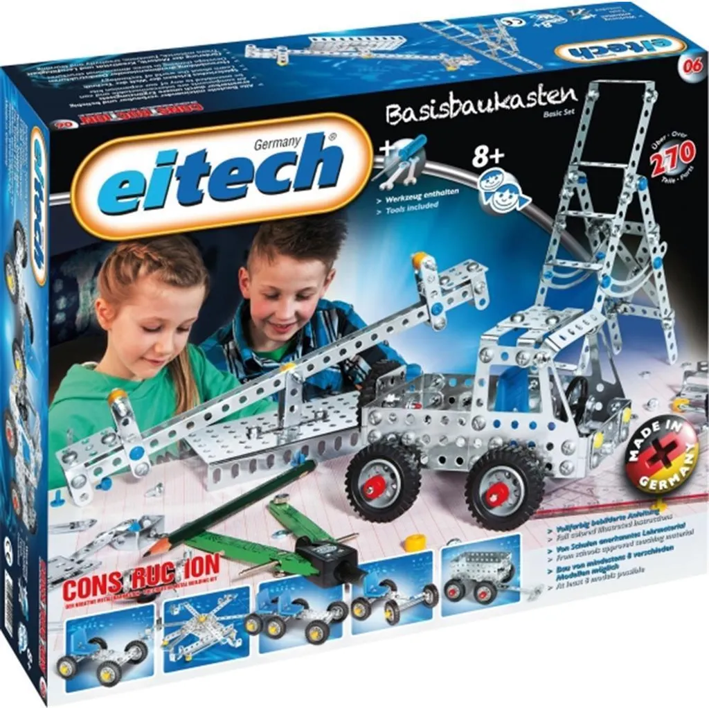 Jeu de construction métallique eitech - Coffret éducatif d'initiation
