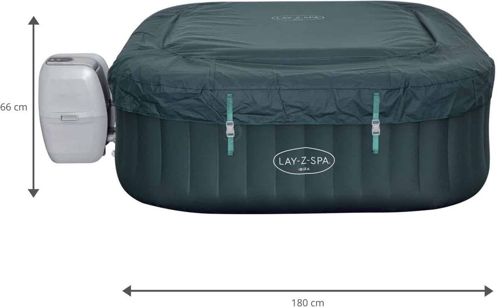 Bestway® LAY-Z-SPA® Whirlpool Ibiza AirJet™ 180 x 180 x 66 Obrázek produktu 73
