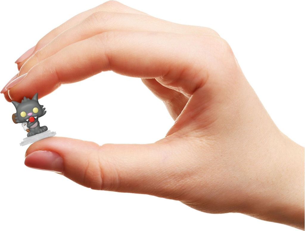 Blister 4 Figuren Bitty POP Die Simpsons Scratchy