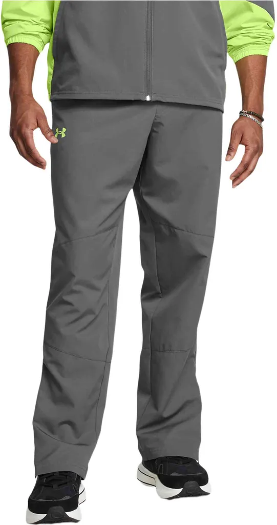 Pantalon de sport Under Armour 1382876-025 Gris chiné en taille S-M