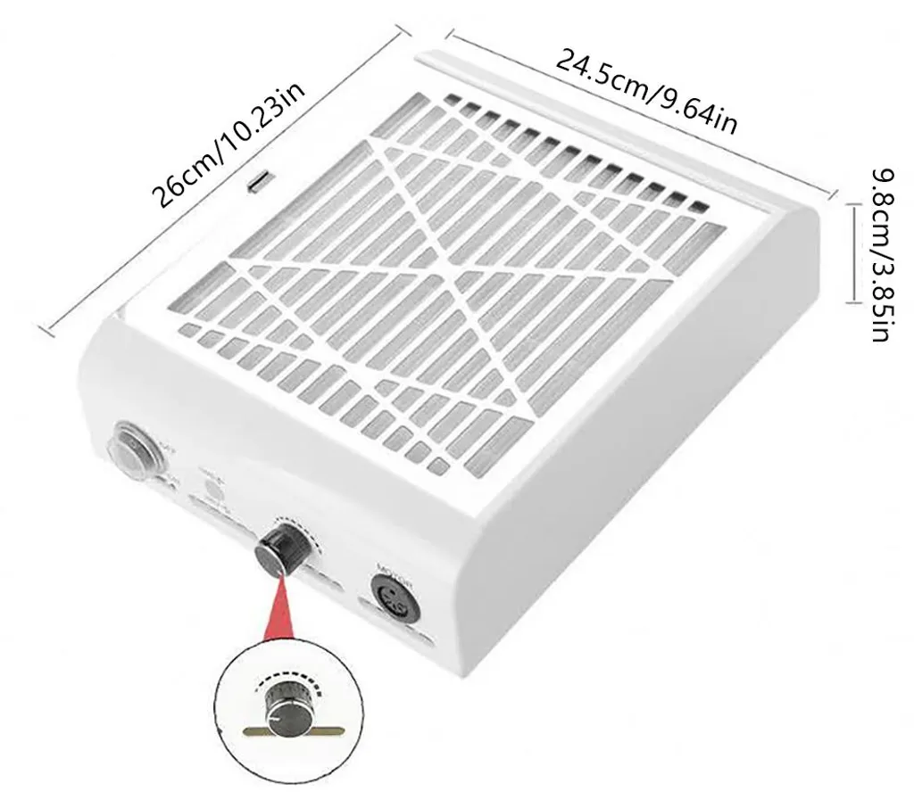 Machine à clouer électrique blanche 2000W avec aspiration de poussière