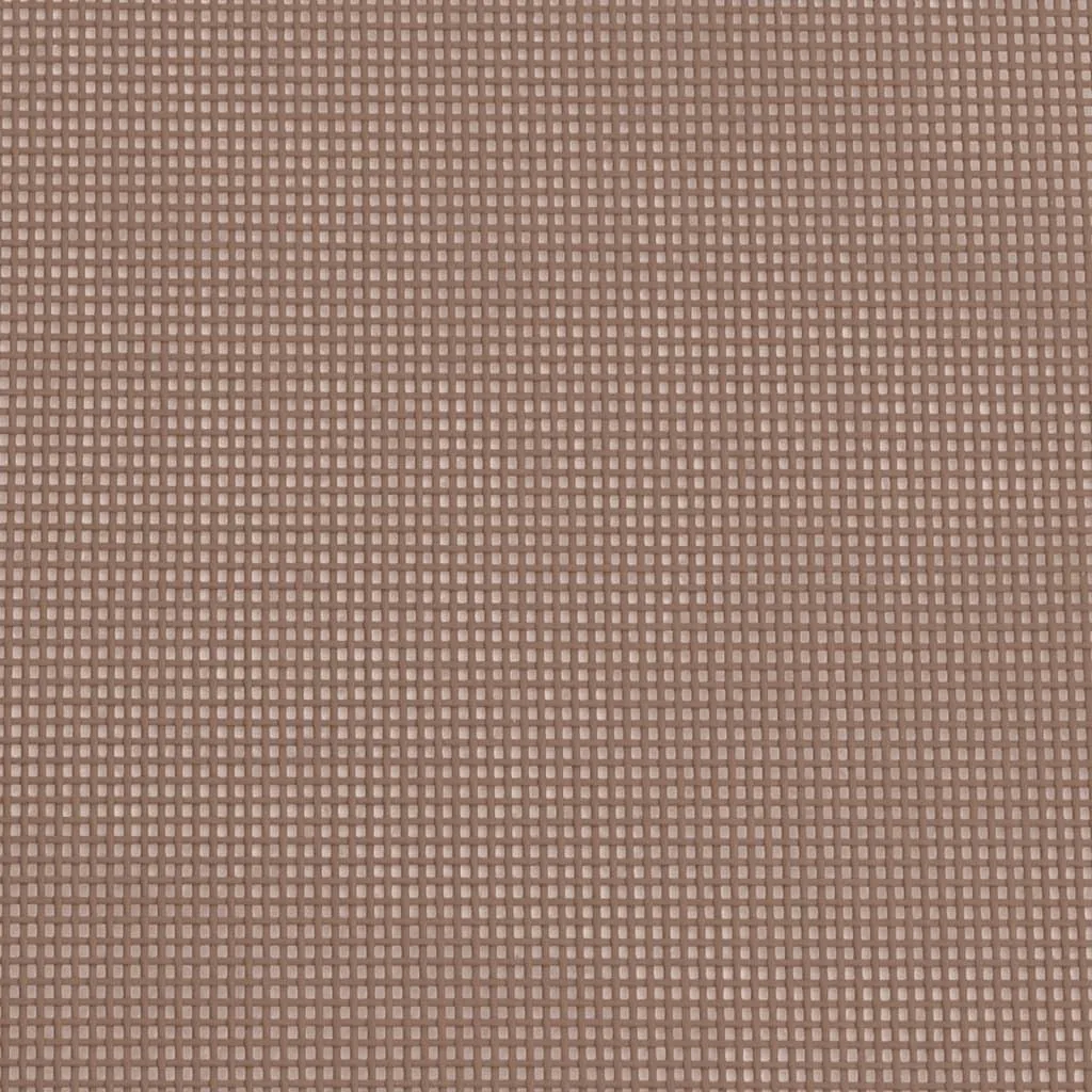 Bain de soleil pliable en Textilène marron avec structure Acier - Lot de 2 - 12