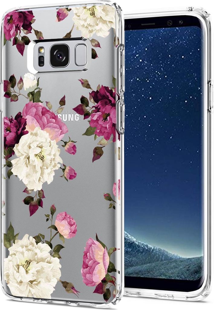 Motiv TPU Cover für Samsung Galaxy S8 Plus Hülle Silikon Case mit Muster Handy Schutzhülle