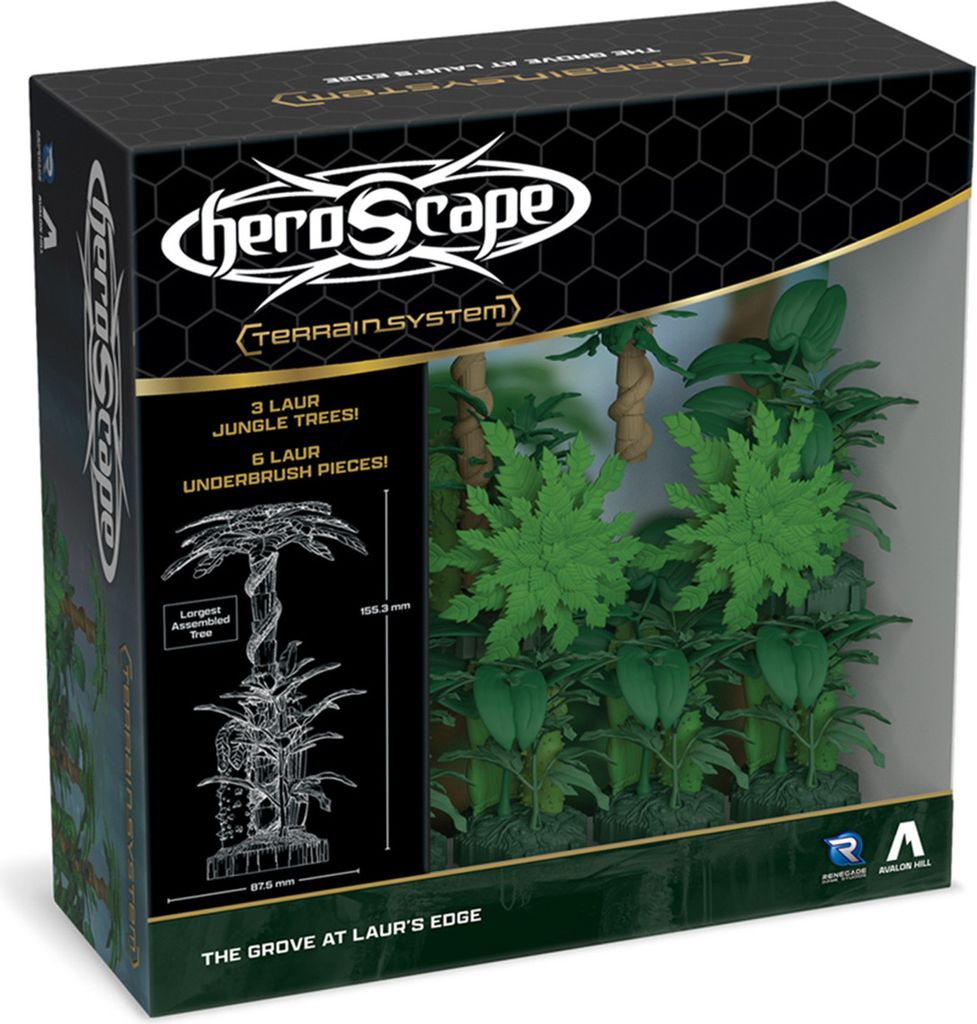 Renegade Renegade Game Studios Heroscape: The Grove at Laur's Edge Terrain (DE) - Erweiterung