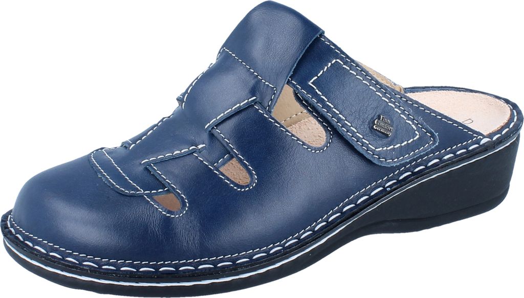FINN COMFORT Java Damen Clog blau Glattleder : 39 Produktbild 
