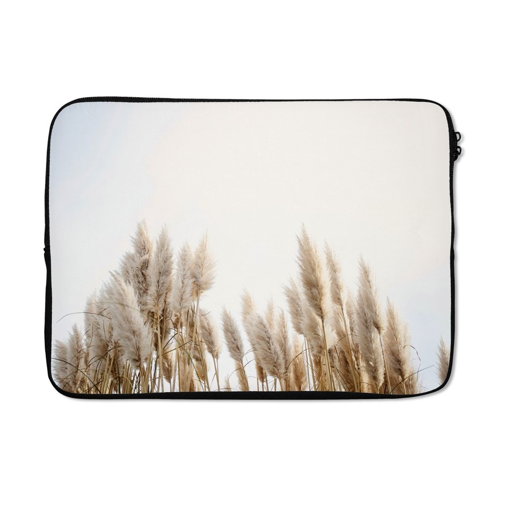 MuchoWow Laptop Hülle 14 ZollKörnung - Himmel - Pastell Laptoptasche - Laptoptasche - Stoßsicher - Schutzhaube