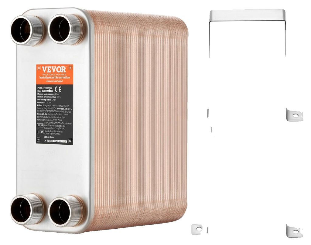 VEVOR 100 scambiatore di calore a piastre in acciaio inox Immagine del prodotto 
