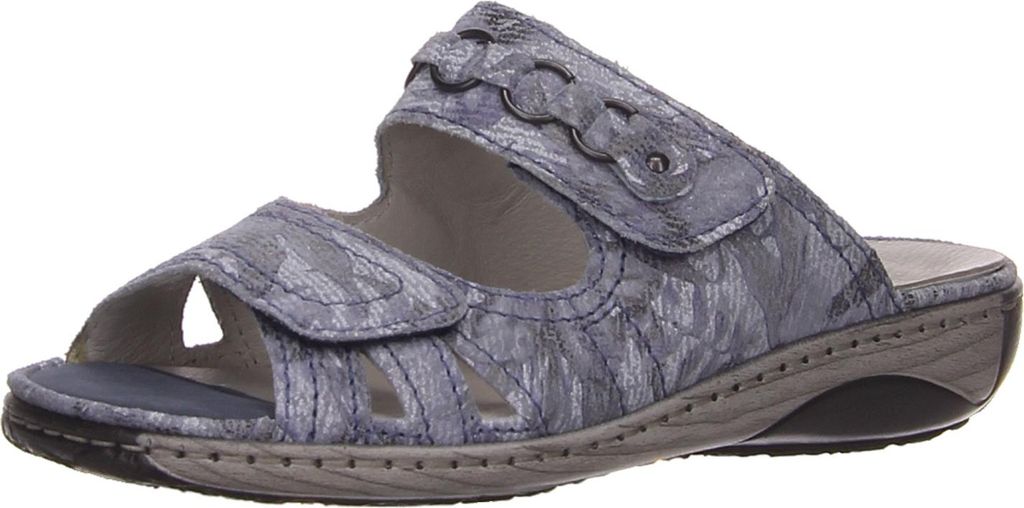 Waldläufer Garda Pantolette Blau in Gr. 37.5 Produktbild 