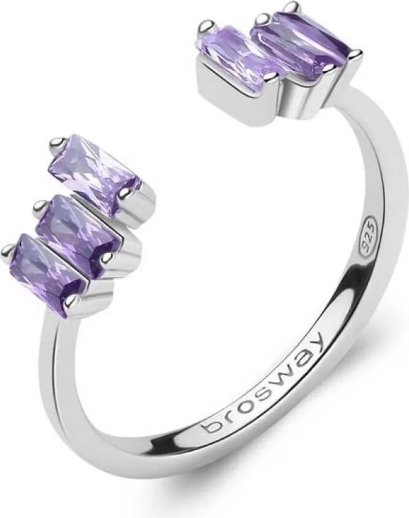 Anello Donna Brosway Fancy Magic Purple FMP15 S - Gioiello Elegante