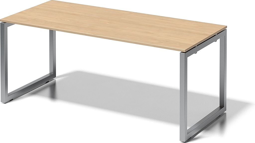 BISLEY Schreibtisch Cito Maße: 180 x 74 x 80 cm (B x H x T) 3-Schicht-Spanplatte, melaminharz Farbe der Tischplatte: ahorn