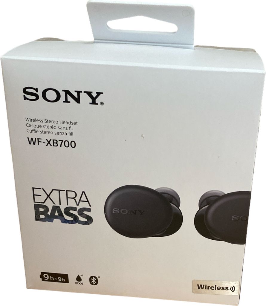 Sony WF-XB700 - Kopfhörer - im Ohr - Anrufe & Musik - Schwarz - Binaural -  Externes Steuergerät