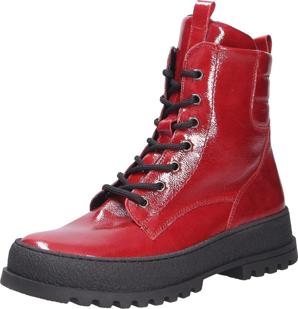 Waldläufer Damen Stiefel, rot(rubin (019)), Gr. 31/2