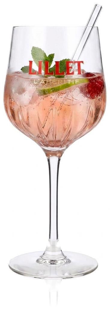 Original Lillet Signature Glas 0,45l Aperitif Weinglas mit Produktbild 