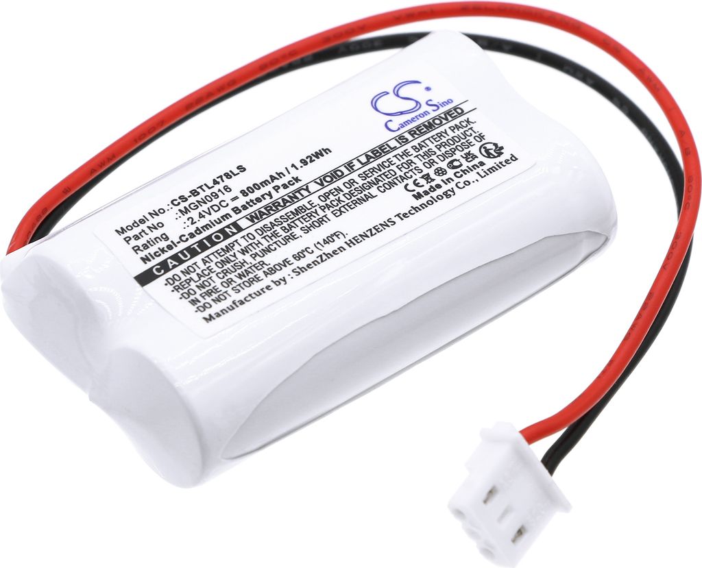 TECHTEK Batteria compatibile con [Bticino] 789798, 806312, Immagine del prodotto 