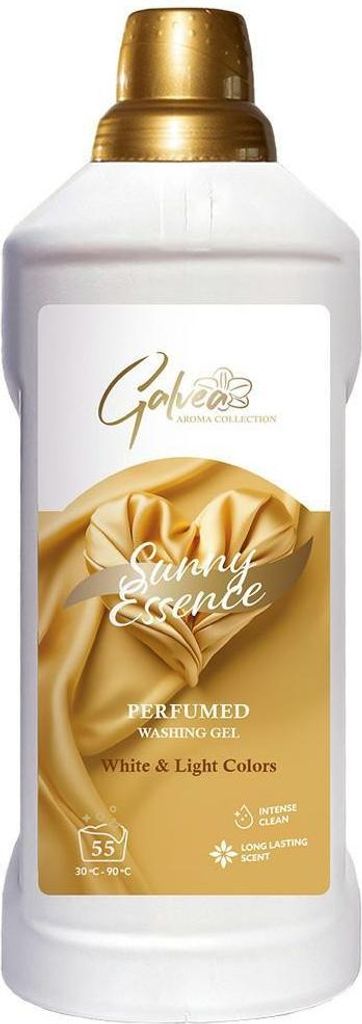 GALVEA Duftendes Waschgel, 55 Waschgänge, Duftrichtung Sunny Essence White, 2 l