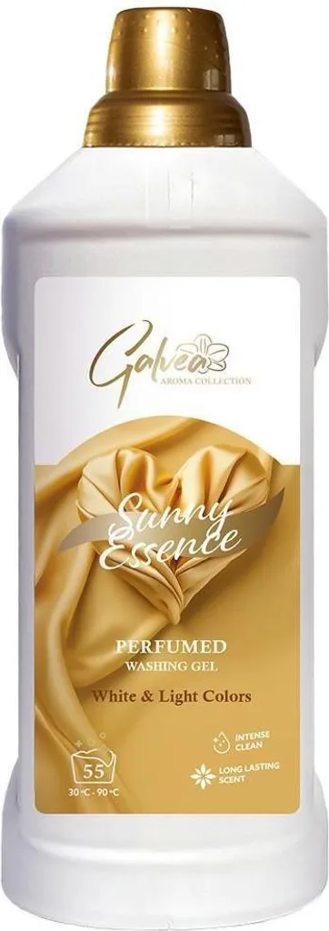 Lessive Liquide Parfumée Sunny Essence White 2L - Gel Concentré 55 Lavages