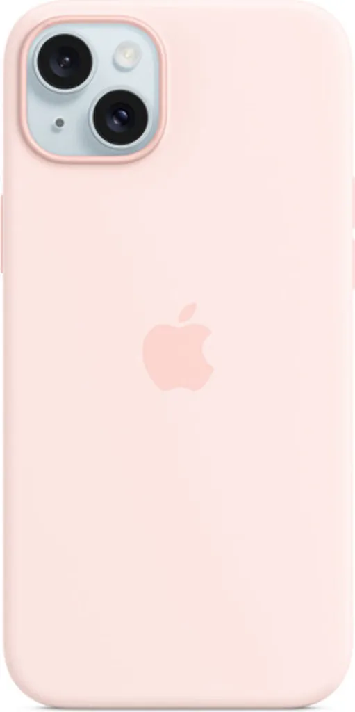 Apple Custodia Cover Case MagSafe in Silicone per Iphone 15 Plus A3094 Rosa Confetto
