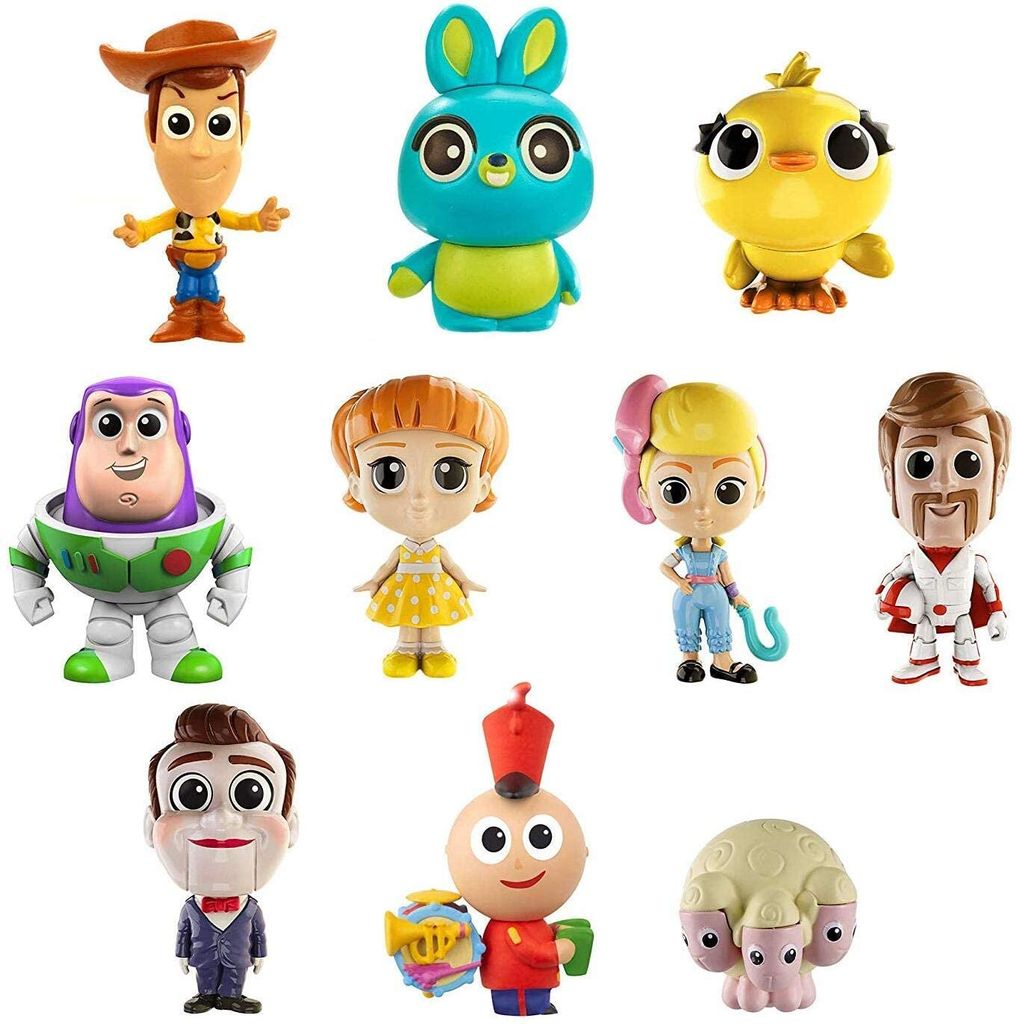 Toy Story 4 Figuren 10er Pack Spielfiguren Minifigur Minis Spielzeug Fanartikel 