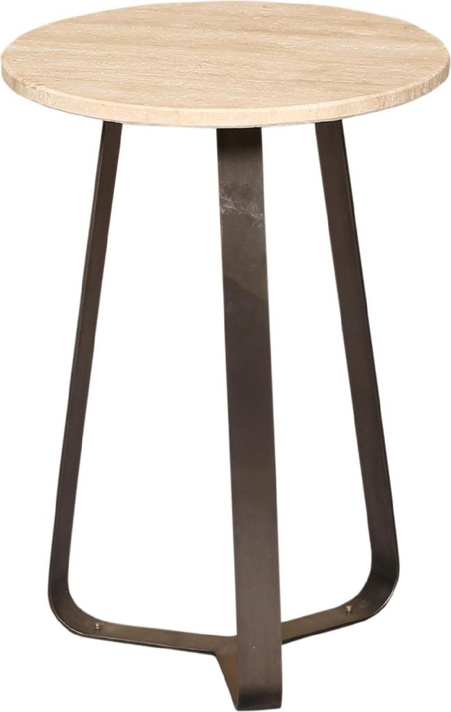 PTMD - Micka Couchtisch - Beige - 40x40x56cm