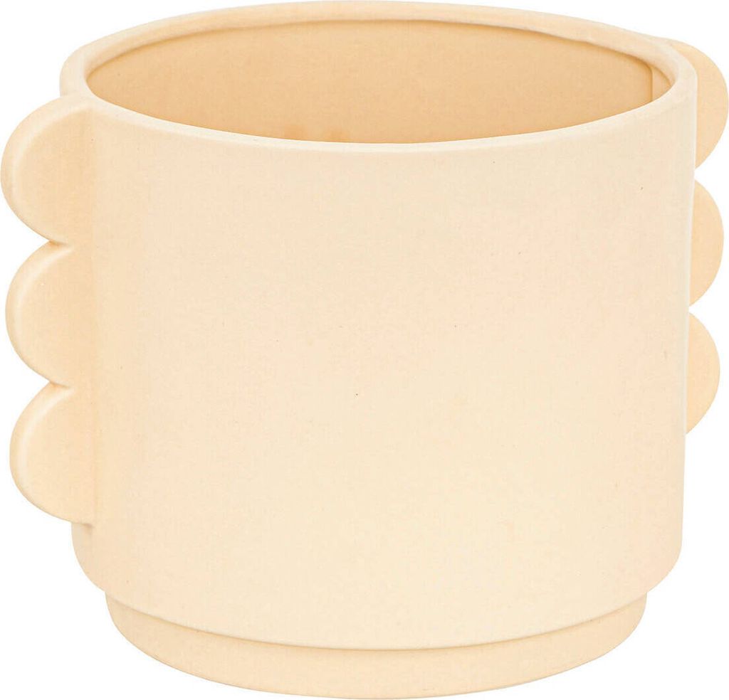 Übertopf aus Keramik WAVY BLISS, Ø 18 cm